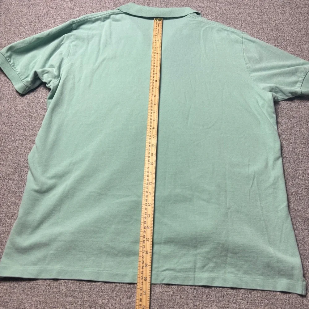 Polo Ralph Lauren Polo Shirt Mens XXL Classic Fit Mint Green Purple Pony Logo